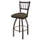 Holland Bar Stool Co 30" Swivel Bar Stool, Bronze Finish, Canter Earth Seat 81030BZ006 - alternate 1